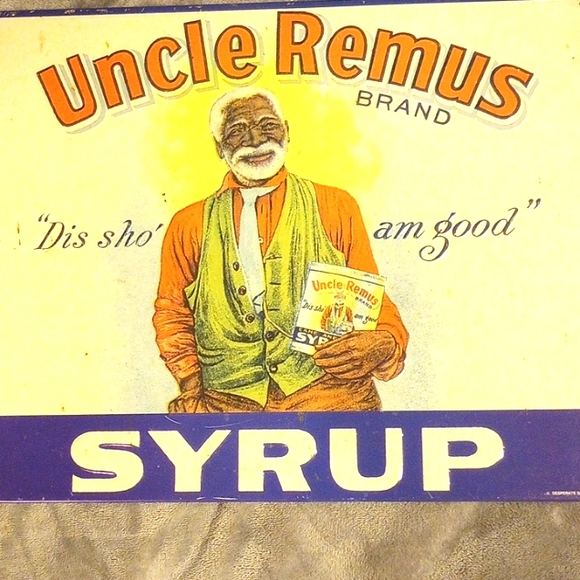 Vintage Uncle Remus Syrup Metal Advertisement Sign - Picture 3 of 11